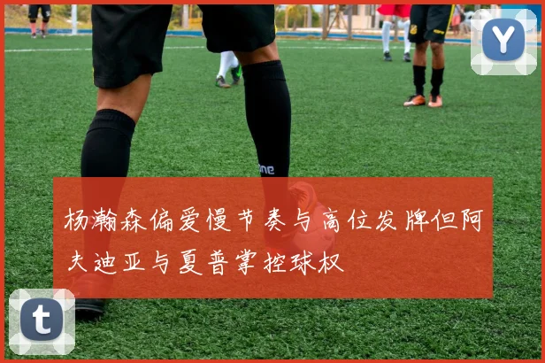 杨瀚森偏爱慢节奏与高位发牌但阿夫迪亚与夏普掌控球权