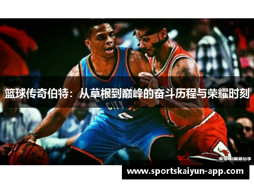 篮球传奇伯特：从草根到巅峰的奋斗历程与荣耀时刻